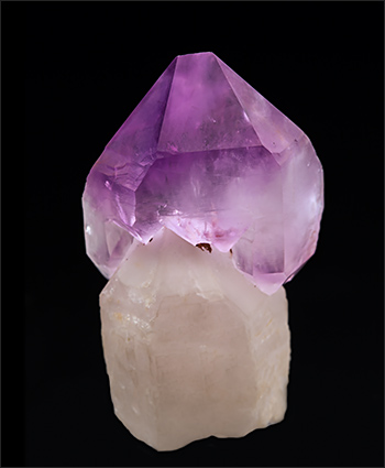 Amethyst scepter Hopkinton Rhode Island miniature