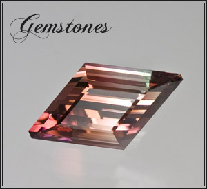 Bi-Color Tourmaline Himalaya Mine gemstone
