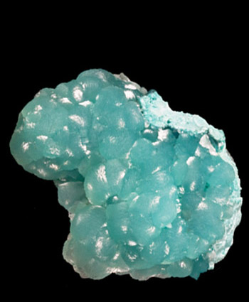 Smithsonite Kelly Mine New Mexico small cabinet very chatoyant