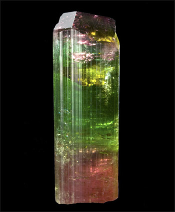 Tourmaline Paprok Afghanistan deep color single crystal