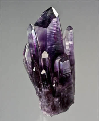 Amethyst Amatitlan Guerrero Mexico gem crystal small cabinet specimen Irv Brown