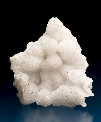 Quartz cast after Calcite Tsumeb Namibia cabinet specimen