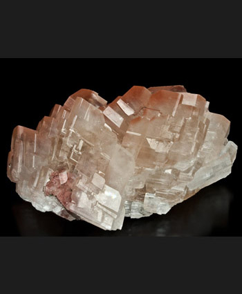 Calcite with hematite inclusions Tsumeb Namibia small cabinet