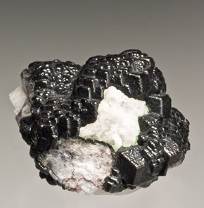 Heterogenite calcite Tsumeb small cabinet