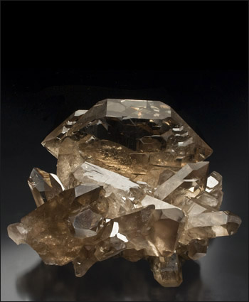 Smoky Quartz Gwindel Cavradi Gorge Switzerland