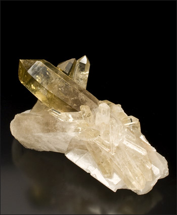 Quartz Citrine Siberia Russia cabinet specimen