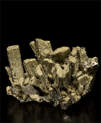 marcasite on enargite miniature Quiruvilca Mine Peru