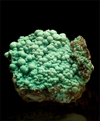 Malachite Planet Mine Arizona small cabinet specimen
