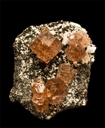 Grossular Garnet Jeffrey Quarry Canada small cabinet