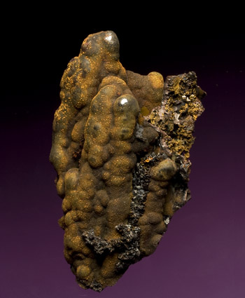 Siderite pseudomorph after Azurite Bisbee Arizona small cabinet