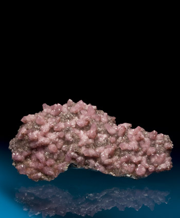 Cobaltoan Calcite Bou Azzer Morocco large cabinet