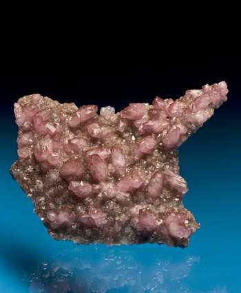 Cobaltoan Calcite Bou Azzer Morocco cabinet specimen