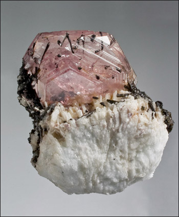 Morganite Schorl Urucum Brazil cabinet specimen