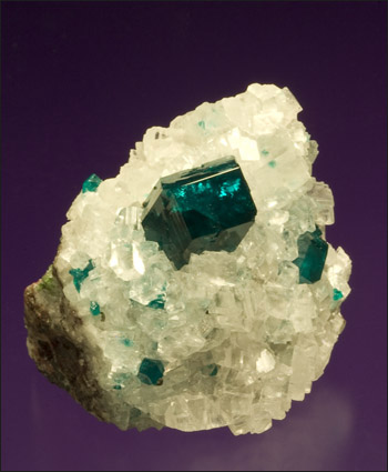 Dioptase Calcite Tsumeb