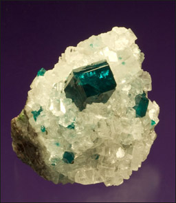 Dioptase Calcite Tsumeb