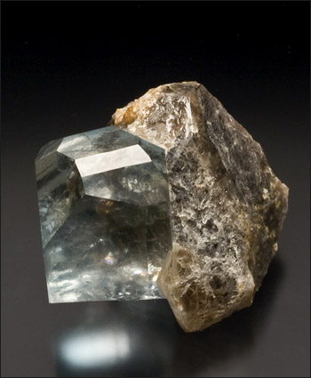 Topaz on Smoky Quartz Murzinka Russia