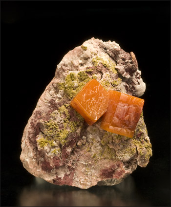 Wulfenite Los Lamentos Mexico