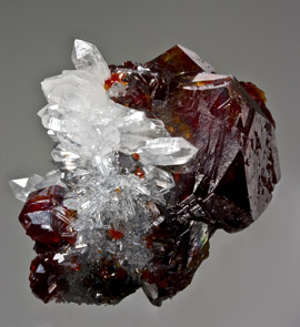 Sphalerite Quartz China