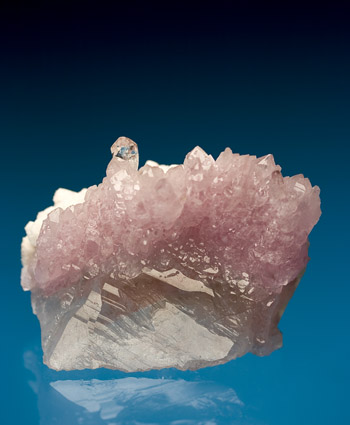 Rose quartz small cabinet specimen Brazil