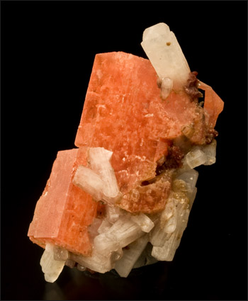 Serandite with natrolite poudrette quarry mont saint-hilaire canada miniature