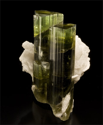 Green tourmaline Stak Nala Pakistan small cabinet