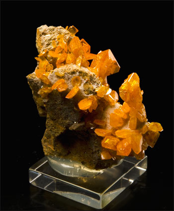 wulfenite thumbnail Ahmad Abad Iran 