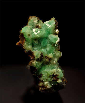 cuprian adamite miniature Ojuela Mine Mexico