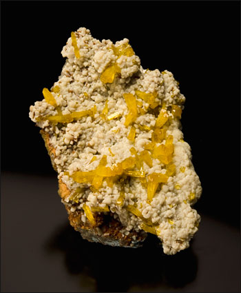 legrandite miniature Flor de Peña Mine Mexico type locality