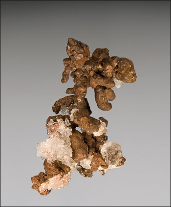 copper with quartz Kipushi Mine Katanga Zaire Congo miniature