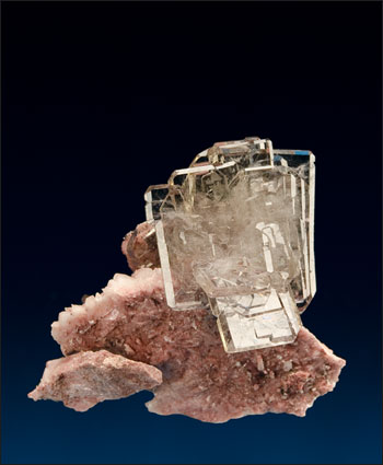 barite on dolomite miniature cerro warihuyn Peru