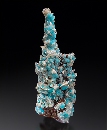 Hemimorphite Cerussite Willemite M'Fouati Congo miniature